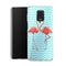 Coque pour Xiaomi Note 9 Flamingo love | Housse Silicone, Etui Antichoc / Flamant Rose